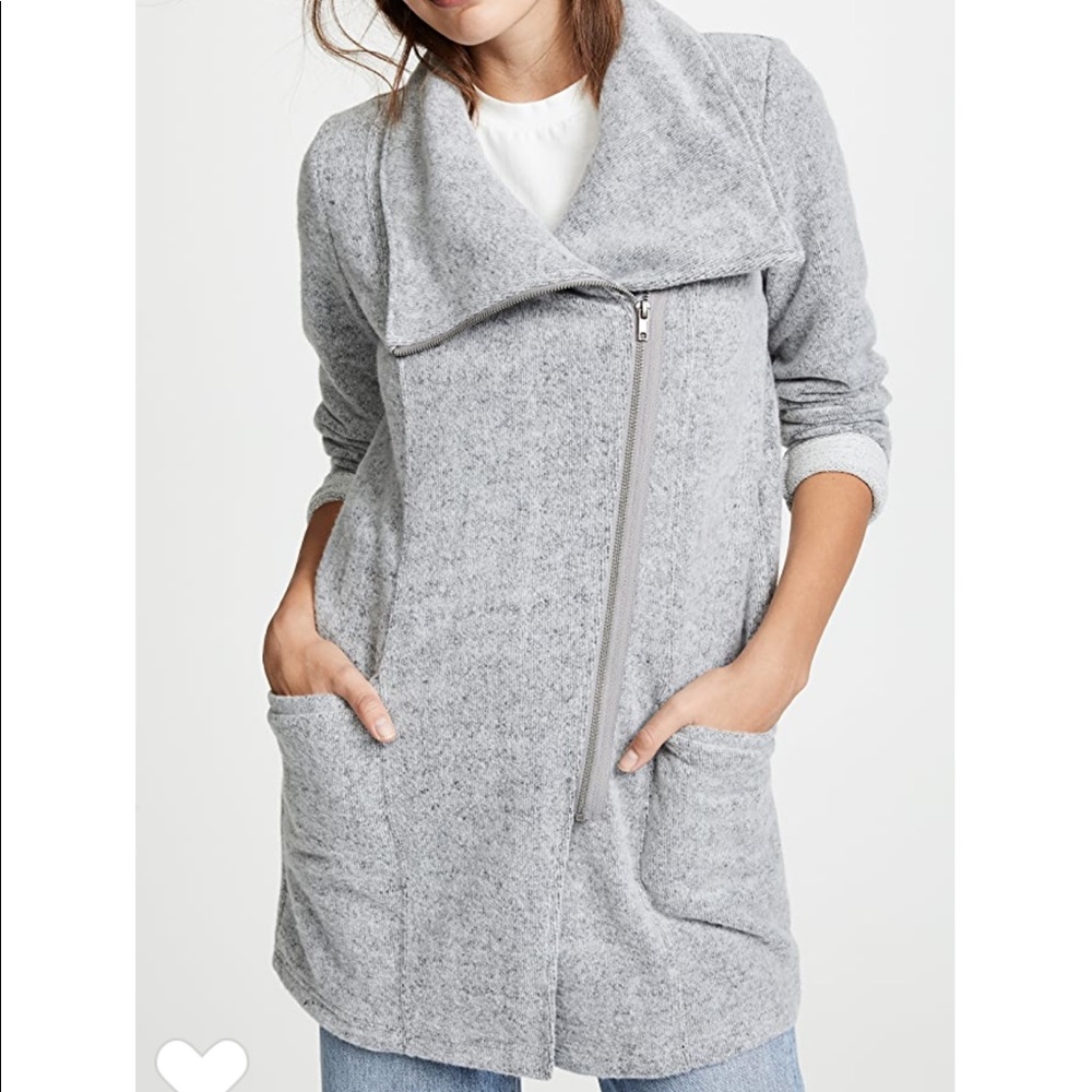 Cupcakes and Cashmere Brayden Funnel Neck Jacket